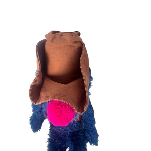 Vintage Knickerbocker Marshall Grover Sesame Street Plush Toy 19” Fast Shipping - Picture 8 of 16